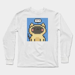 Pixel Cat 128 Long Sleeve T-Shirt